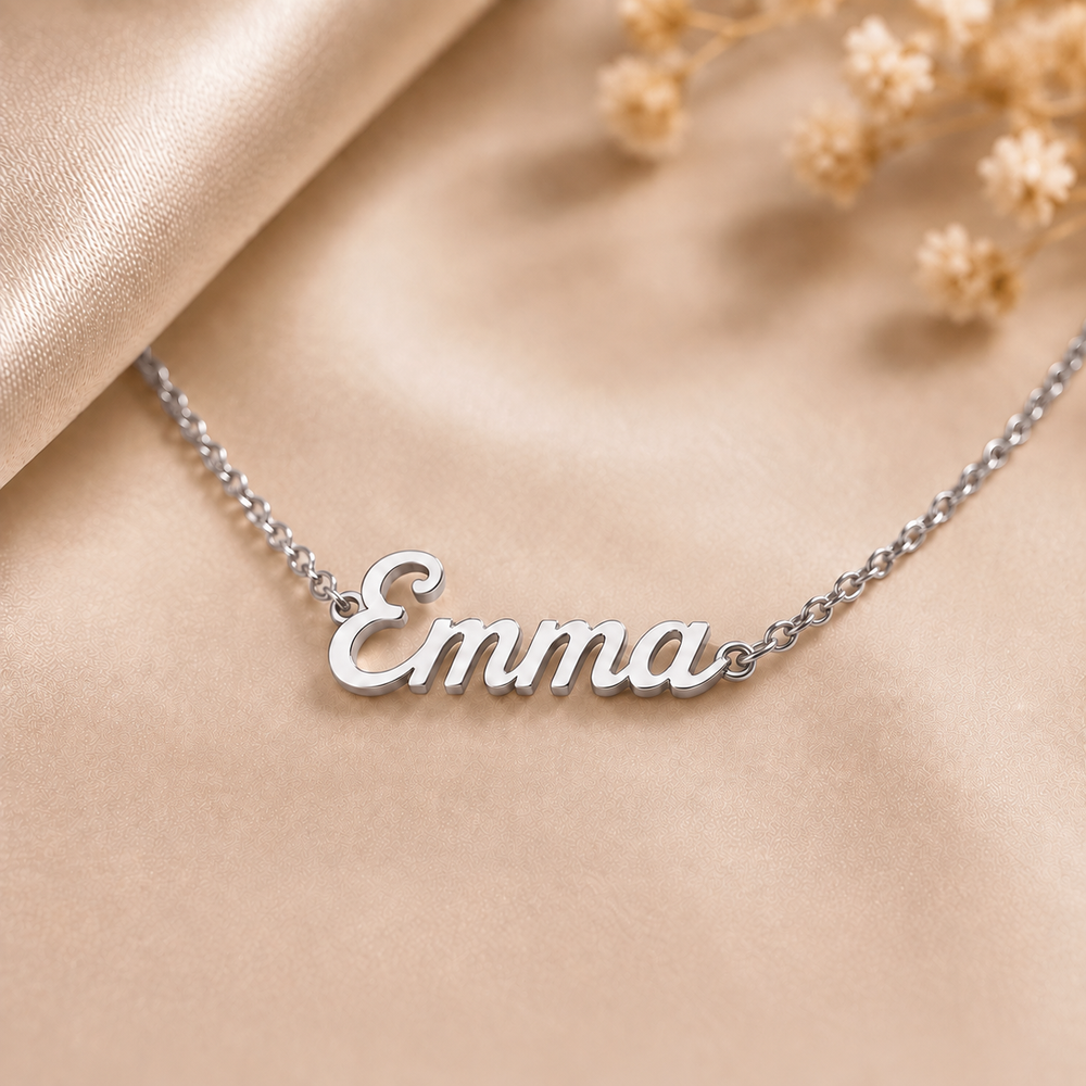 Personalized Name Bracelet — alternate finish