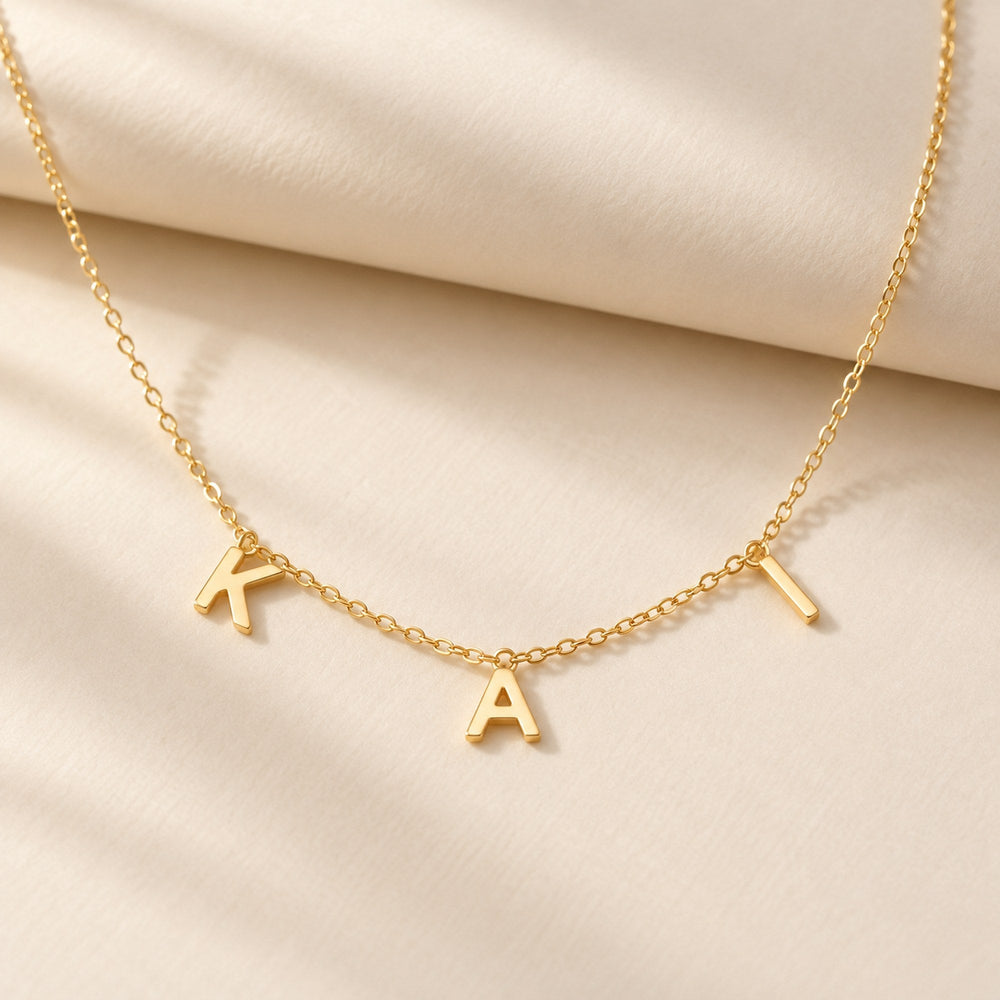 Multiple Initials Necklace