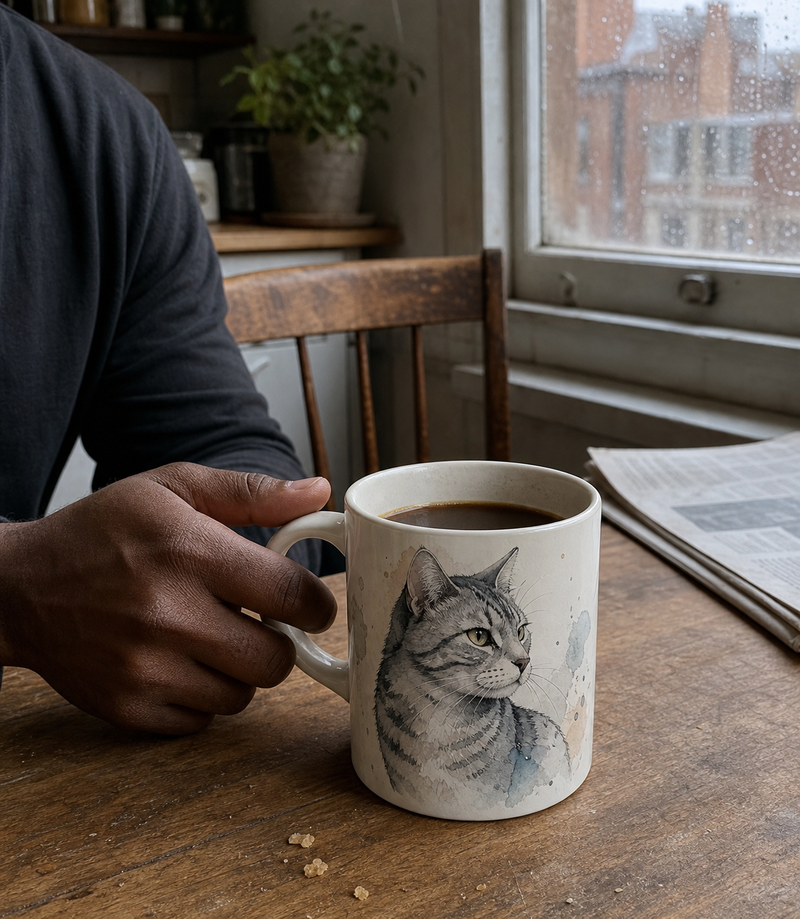 Custom pet coffee mug