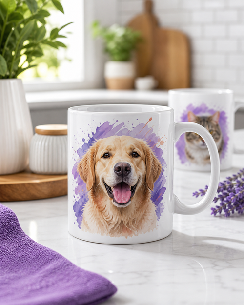 Premium Pet Portrait Mug