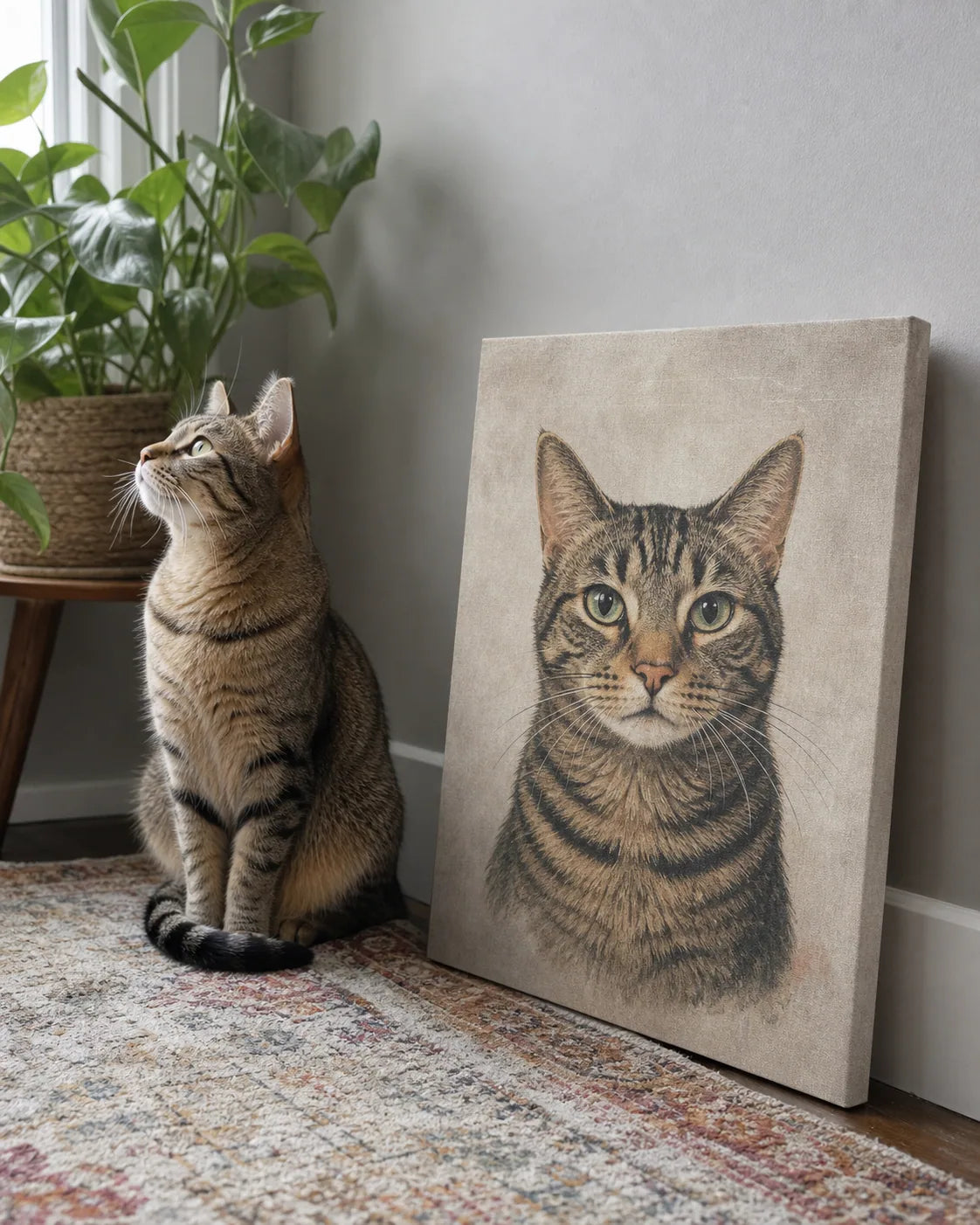 Custom Pet Portrait Canvas