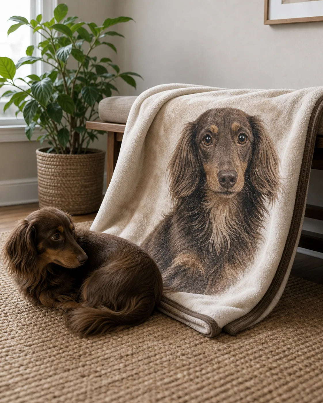 Custom Pet Photo Blanket